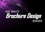 design creative flyers and brochures for your needs